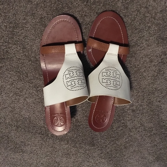 Tory Burch Shoes - Tory Burch wedge sandals EUC.  Sz 8.5
